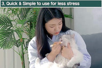 Cat Toothbrush & Toothpaste Kit – Flavor-Free Dental Gel for Cats – Finger Brush & Handle for Daily Oral Care – Plaque & Tartar Cleaning for Kittens and Adult Cats (1 Count, 1 Pack)
