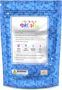 25-Pack Hanukkah Dreidels Multicolor Plastic Chanuka Draydels - 50-Pack - image 4