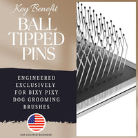 Poodle Comb with Rotating Teeth - Tiny Bruh - image 2