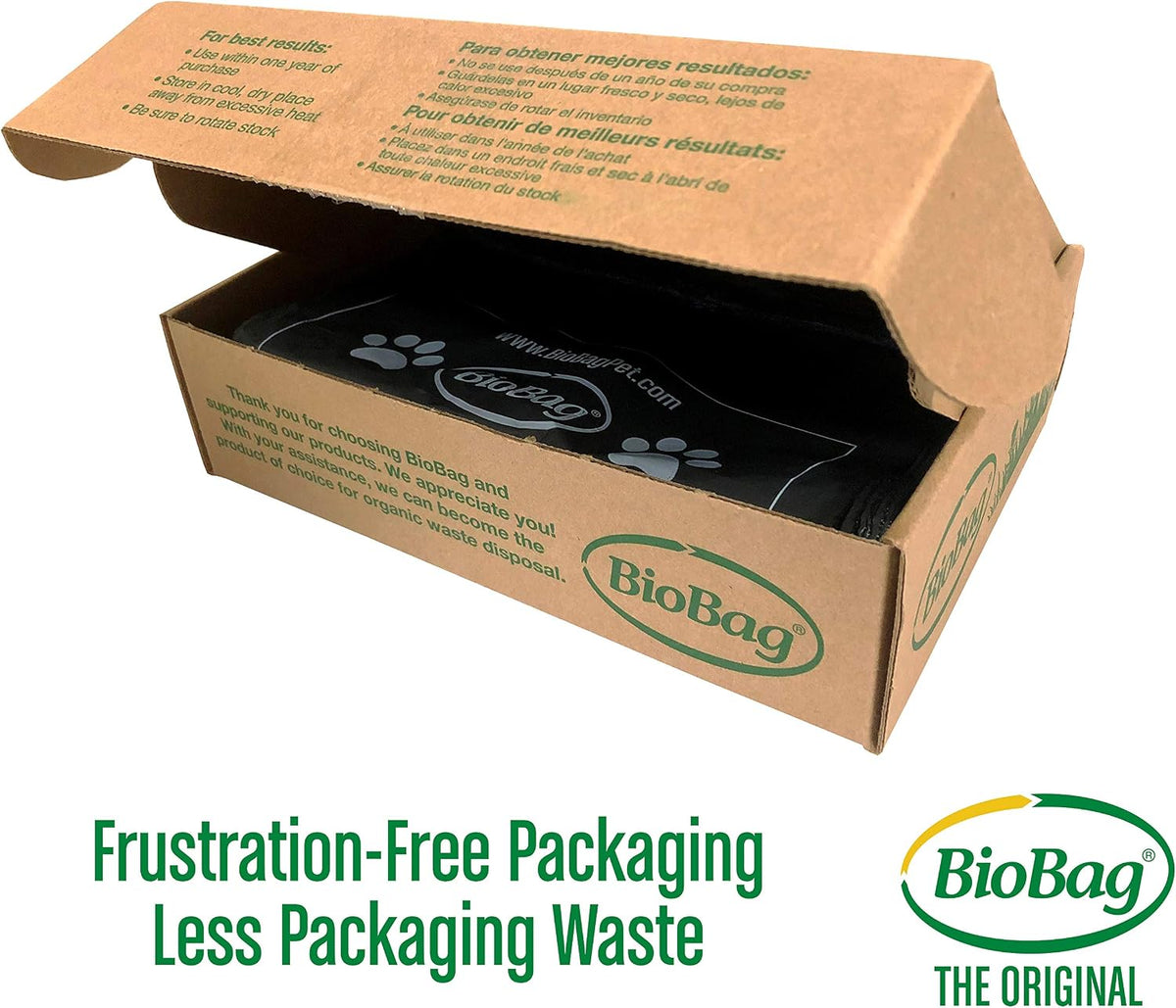 BioBag Compostable Dog Poop Bags, Standard Size, Plant-Based - Standard Bulk Pack (2500 Bags) - image 4