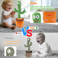 Dancing Talking Giraffe Toy, Singing Giraffe Baby Toys for Kids – Fun for Kids & Family - Cactus - image 2