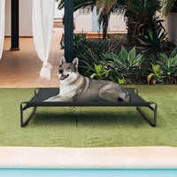 Veehoo Outdoor Elevated Dog Bed - Black / 47.2"L x 31.9"W x 10.6"Th - image 3