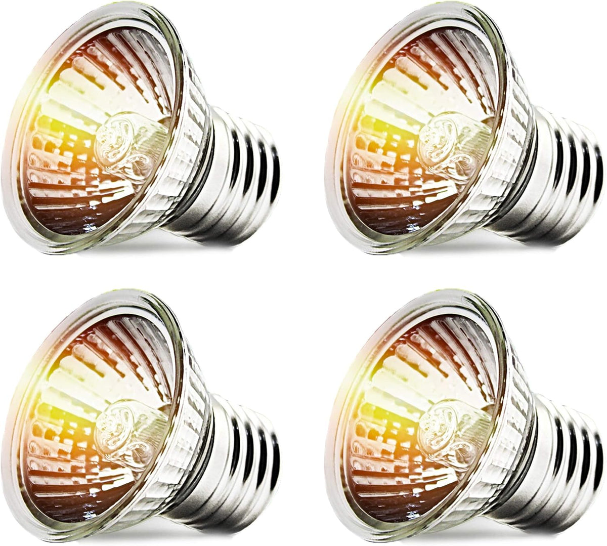 CALPALMY 4-Pack 50W UVA+UVB Bulbs - 75.0 Watts