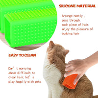 2pcs Pet Dog Cat Hair Remover, Pet Hair Removal Tool - greengreen - image 4