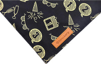 Halloween Dog Bandanas 2 Pack - Happy New Year / Small - image 2