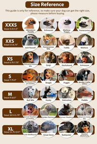 Crazy Felix Dog Muzzle Anti Eating for Small Medium Large Dogs - Beige / M - image 3