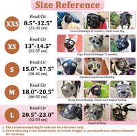 Mesh Short Snout Dog Muzzle with Anti-Eating Design for Frenchie – Essentials for Dogs - Pink / L [Head Cir: 20.5"-23"] - image 2
