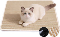 Cat Scratcher Mat, 23.6"x15.7" Natural Sisal Cat Scratch Pad – Essentials for Cats - Beige / 1 Pack-23.6"x15.7"