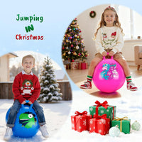 ZOOJOY 18 inch blue dinosaur hopper ball for kids with handle - view 33