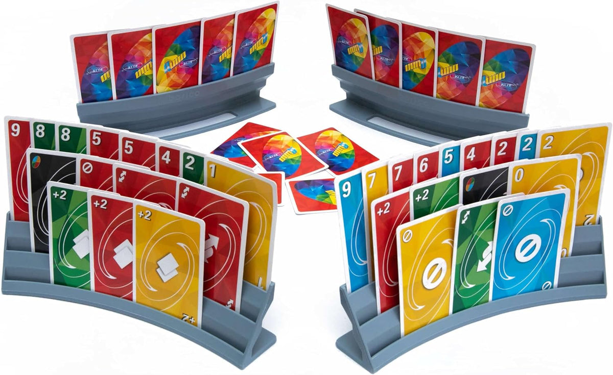 BORICO Card Holders for Playing Cards - Gray