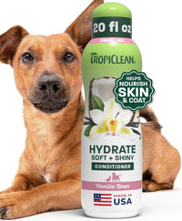 TropiClean Dog Conditioner - Kiwi & Cocoa Butter / 20 oz