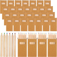 TBoxBo mini colored pencils in small paper boxes of 6, 900 pencils in bulk - view 4