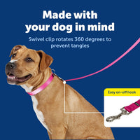 PetSafe Nylon Dog Leash, Strong, Durable - 3/4 in. x 4 ft. / Purple - image 3