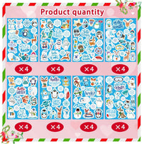 DUJAA 640-piece fall stickers for kids with pumpkins, leaves and scarecrows - view 36
