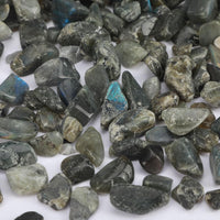 gemshan 2lb Rose Quartz Chips Natural Crushed Crystal Chip Bulk - Labradorite - image 2