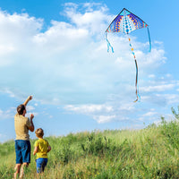 HONBO Large Delta Kite for Kids & Adults - Dots - image 3