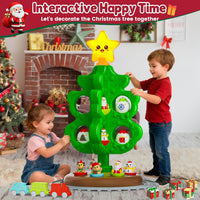 Handwell my first Christmas tree for toddlers with roly poly toys, trains and tracks - view 6