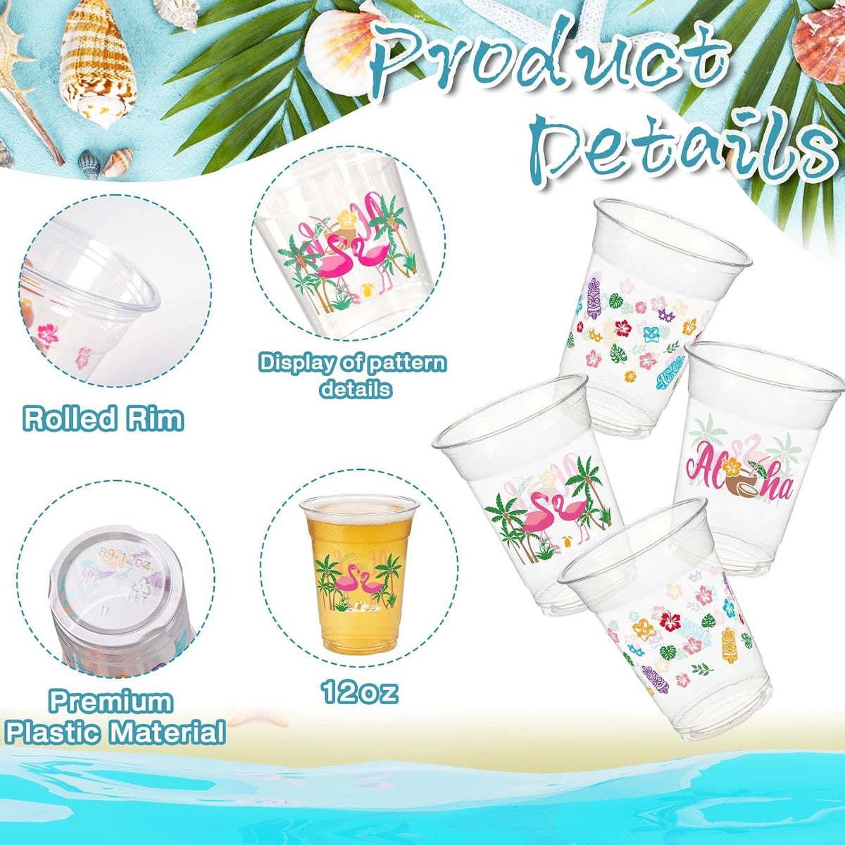 Race Car 2 Fast 2 Furious Birthday Party Decorations Cups for Boys - Hawaiian Cup / 50 - image 4