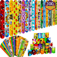 Halloween Slap Bracelets for Kids - 100d