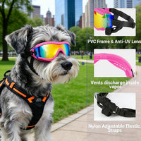 Enjoying Clear Dog Goggles Medium to Large Breed - Tactical Pink / Small Breeds - image 4