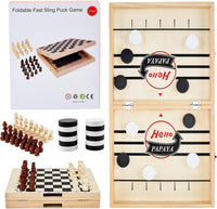HELLO PAPAYA Fast Sling Puck Game - 4 in 1-X-Large - image 2