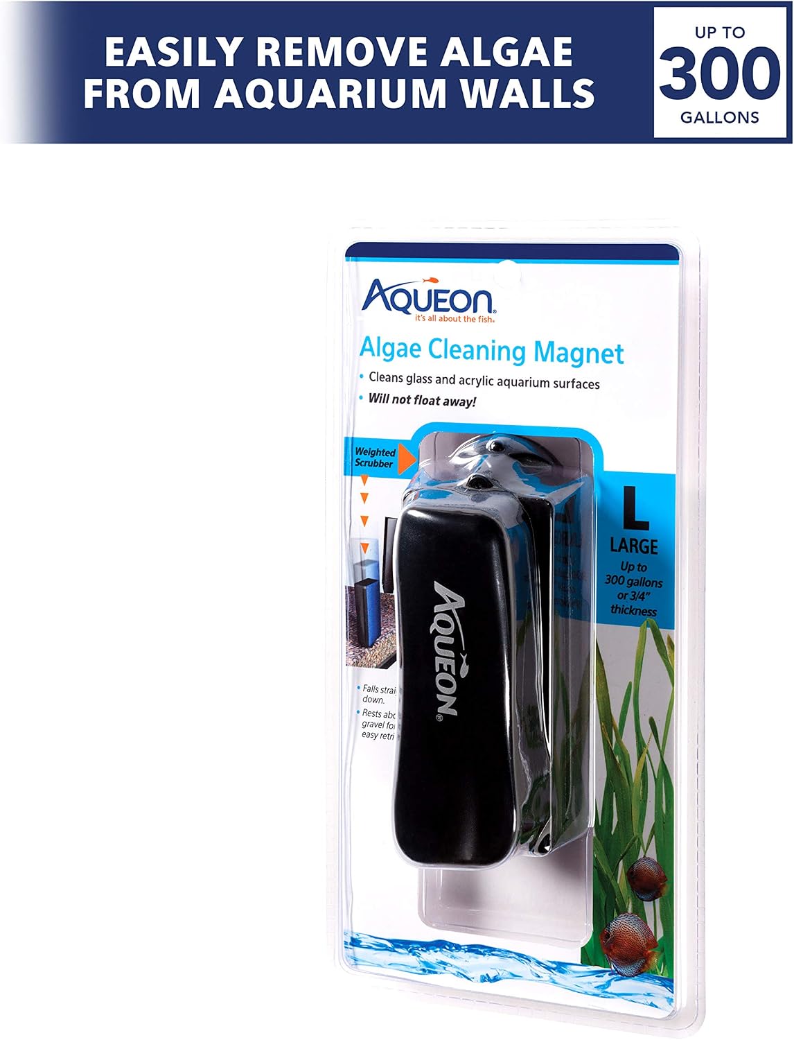 Aqueon Aquarium Algae Scraper - Large - image 2