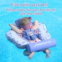 Mambobaby Float with Canopy & Tail - Purple (Leopard) - image 3