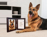 MYPAWLETS Clay Paw Print Kit for Dog Cat - Medium-Large Espresso - image 3