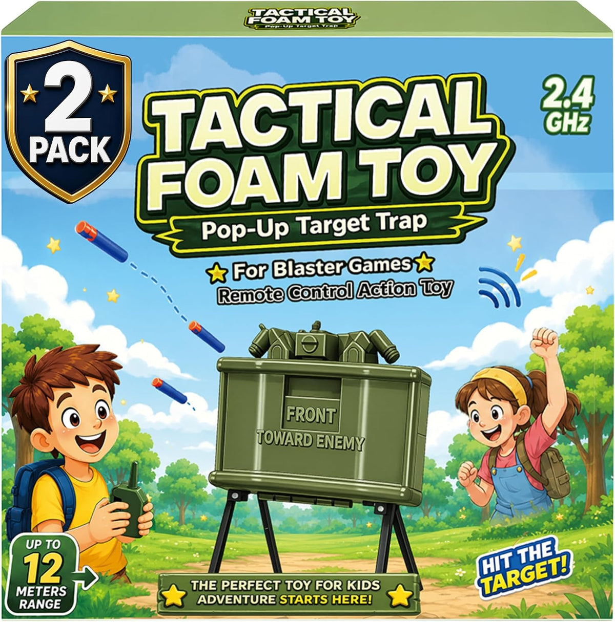 Skywin Toy Action Set for Play Games - 2 Pack / Green
