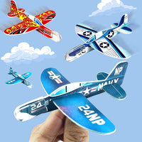XIPEGPA 60 pack of colorful glider airplanes for kids to assemble and fly - view 5