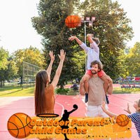 Amarlozn 5" Mini Foam Basketball Set, Ideal for Kids, Toddlers - Orange - image 4