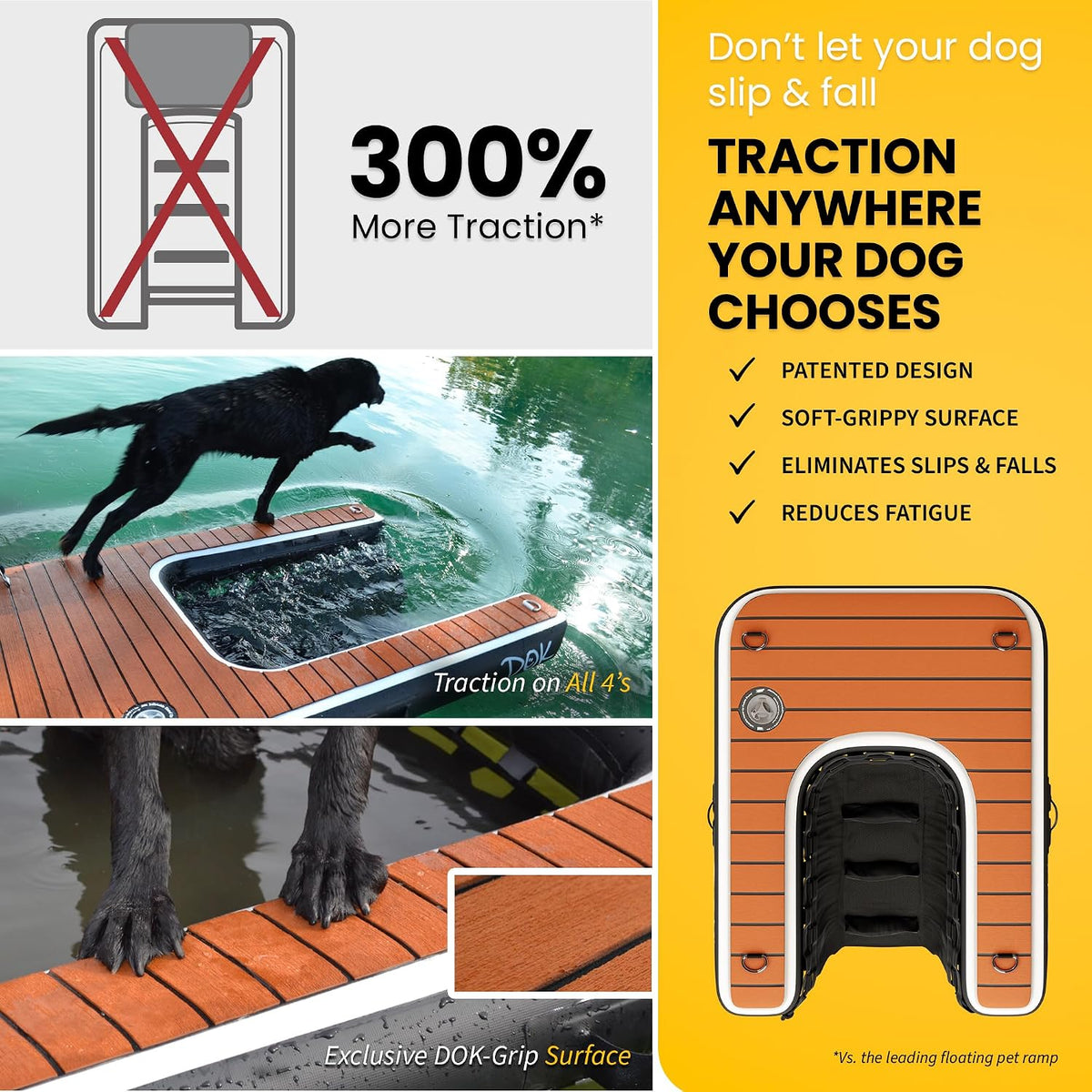 DOK Dog-DOK Inflatable Dock Platform: Safe & Easy Water Access - Mini (30 lbs) / Dog-DOK - image 3