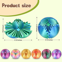 Gear Ball Fidget Toys Steampunk Gear Sphere for Kids - Christmas Green / 8 cm / 3.15 in - image 3