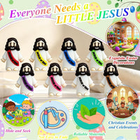 100 Pcs Mini Jesus Figures - 8 Color*300 - image 3
