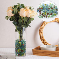 CHUKEMAOYI 400 pcs Color Mixing Glass Marbles – Fun for Kids & Family - 1000 Pcs 0.62 Inch - image 4