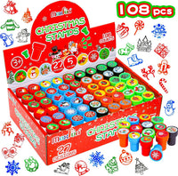 Max Fun 108 pack Halloween stamps for kids in 27 designs including pumpkins, ghosts and bats