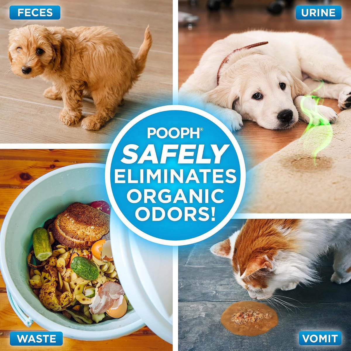 POOPH Pet Odor Eliminator Spray - 32 Fl Oz (Pack of 2) / Odor Eliminator - image 3