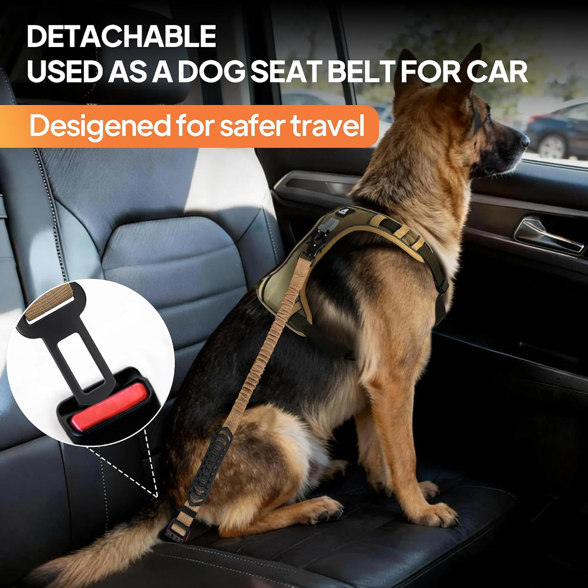 Heavy Duty Dog Leash for Large Dogs that Pull - image 4