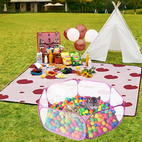 Hamster Foldable Exercise Playpen - Pink - image 2