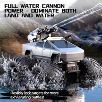 KB KAIBO 1:16 Amphibious Remote Control Car - Silver - image 3
