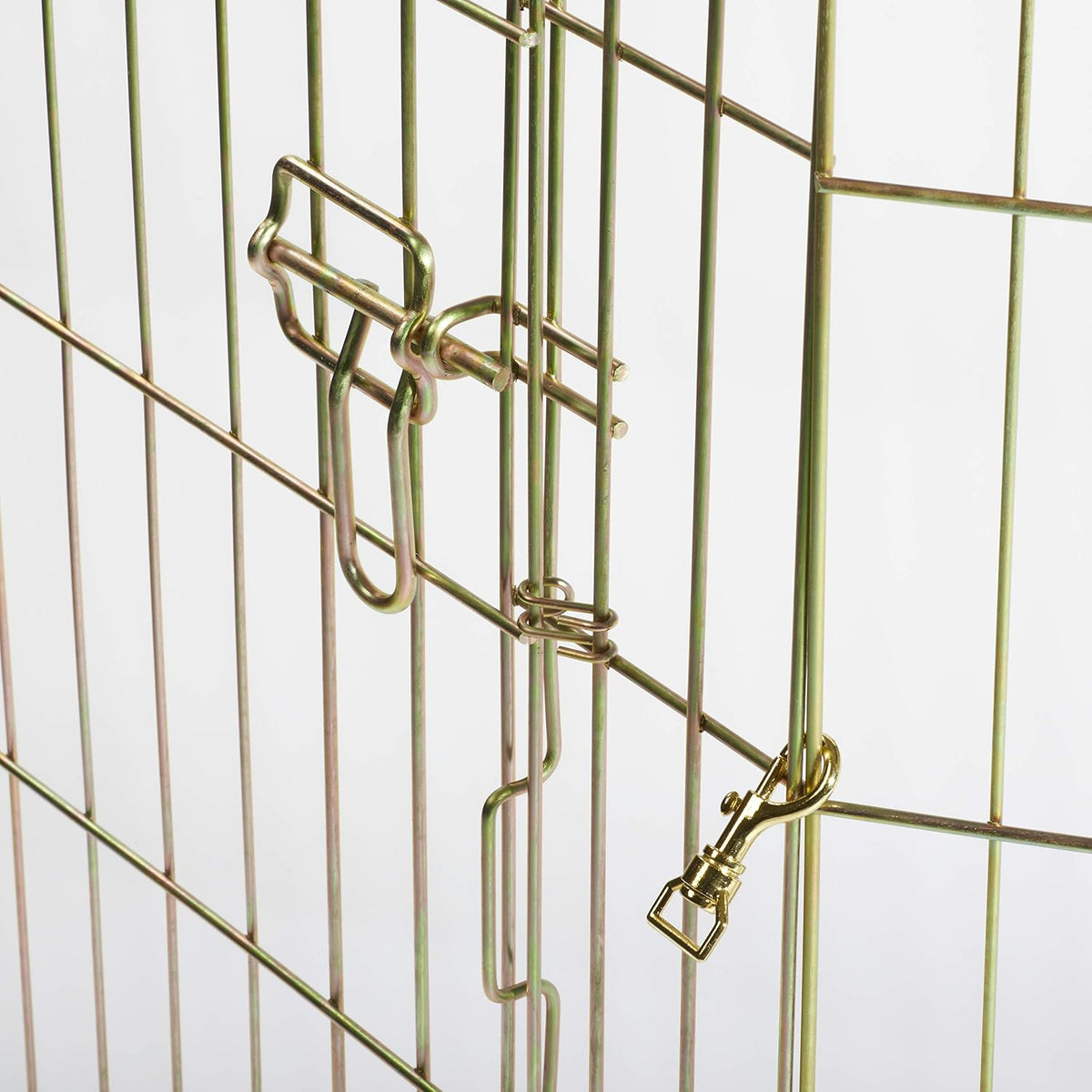 MidWest 30-Inch Exercise Pen, Single Door, 16 Sq Ft Play Area – Essentials for Dogs - Gold Zinc w/ Door / 36" H - image 4