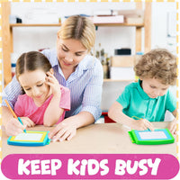Magnetic Drawing Boards for Kids Erasable Sketch Tablets – Fun for Kids & Family - 6-Pcs - image 2