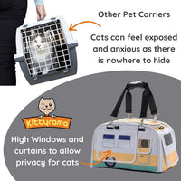 Soft-Sided Airline Approved Cat Carrier with Expandable Hideaway - Sunny Rambler - image 3