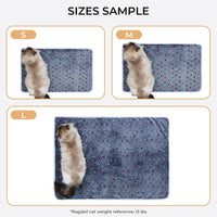 1 Pack 3 Blankets Super Soft Cute Dot Pattern Pet Blanket Flannel - Grey2 / 41x31 inch (Pack of 3) - image 3