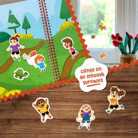 Stick4Ever Jelly Sticker Book, for Kids, Waterproof - Park - image 2