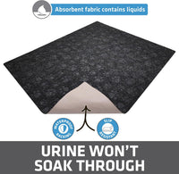 Drymate Cat Litter Box Mat, Litter Trapping Mat - Black / 28x34 Inch (Pack of 1) - image 3