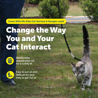 PetSafe Come With Me Kitty Harness and Bungee Cat Leash - Medium (Pack of 1) / Dusty Rose - image 3
