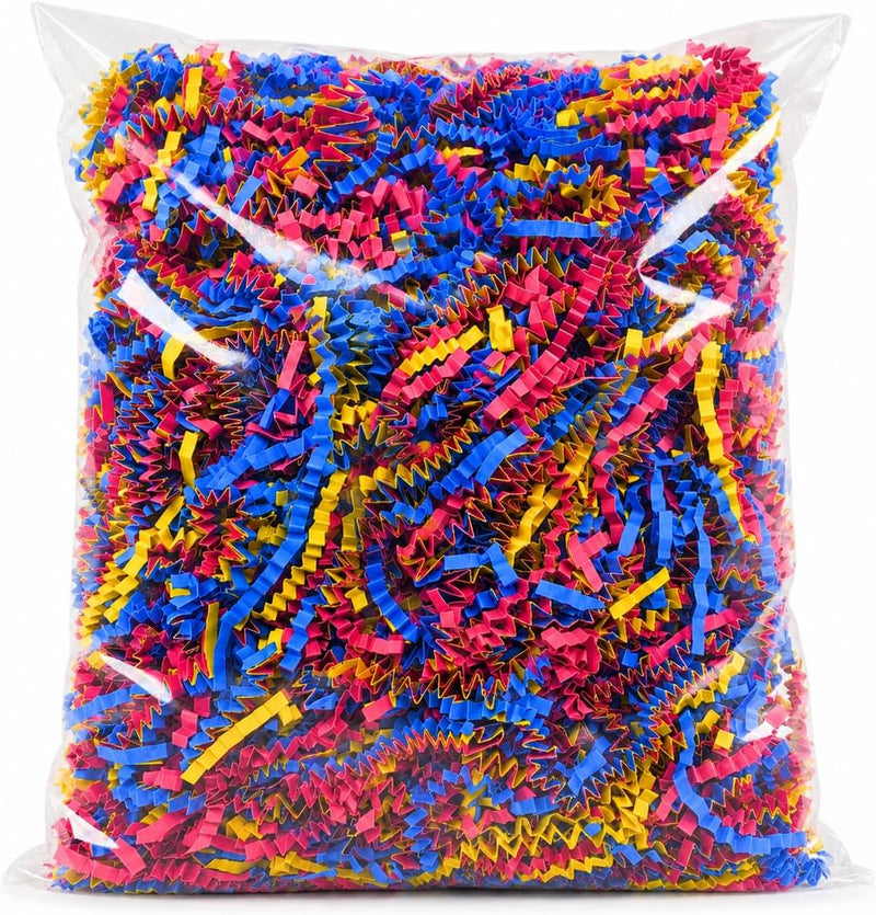 Bonka Bird Toys 1654 Crinkle Shred Paper Multicolored – Essentials for Birds - 1 Count (Pack of 1)