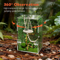 AZV Jumping Spider Enclosure Kit - Green / Large - image 2