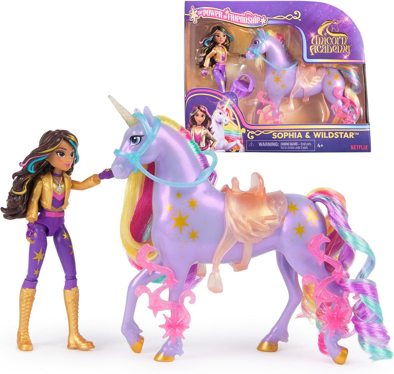 Unicorn Academy Rory & Storm Set, Dolls & Unicorn Toys, Ages 4+ – Fun for Kids & Family
